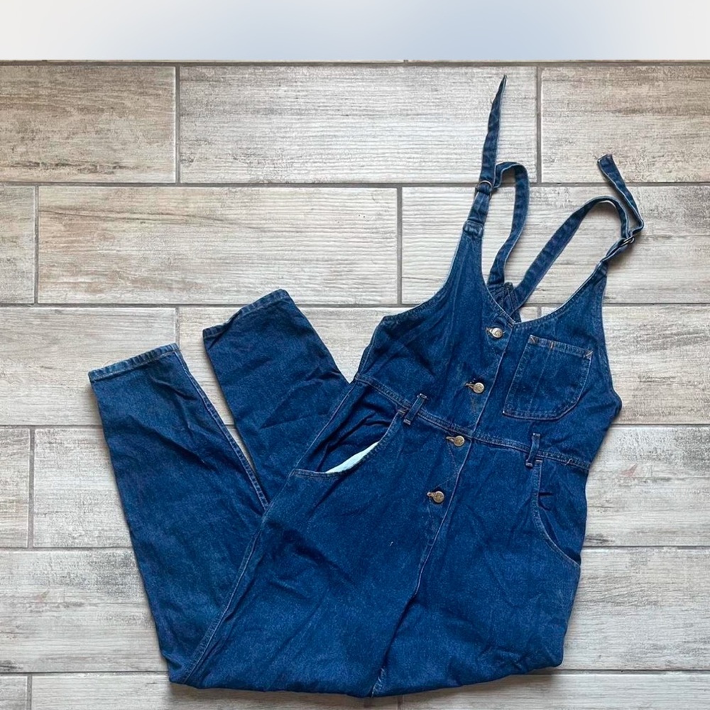 Lees vintage Women's Blue Denim Overalls